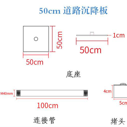 克孜勒苏沉降板规格型号如何选择?
